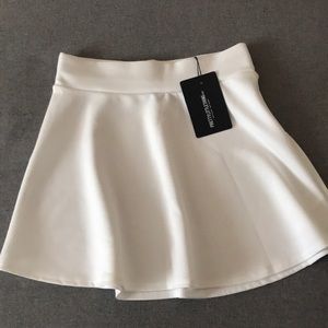 White Mini Skirt